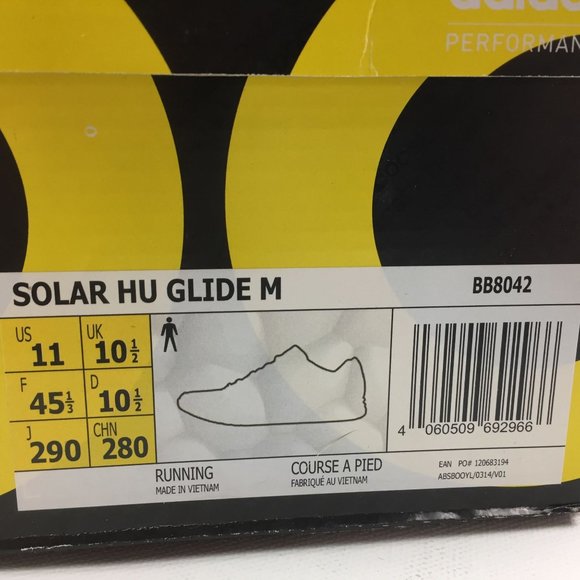 Adidas Solar Hu Glide M Pharrell Williams Supcol Bogold Bgreen BB8042 Mens Size - Picture 14 of 14